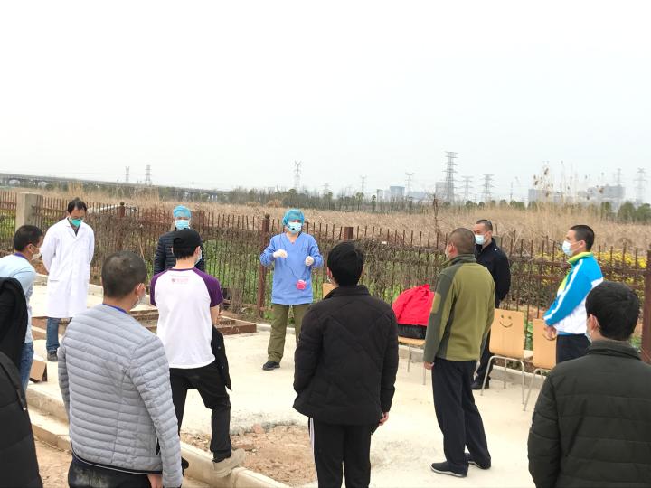 1=0” 强化院内感染防控 重庆医疗队为相关人员进